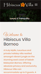 Mobile Screenshot of hibiscusvillaborneo.com